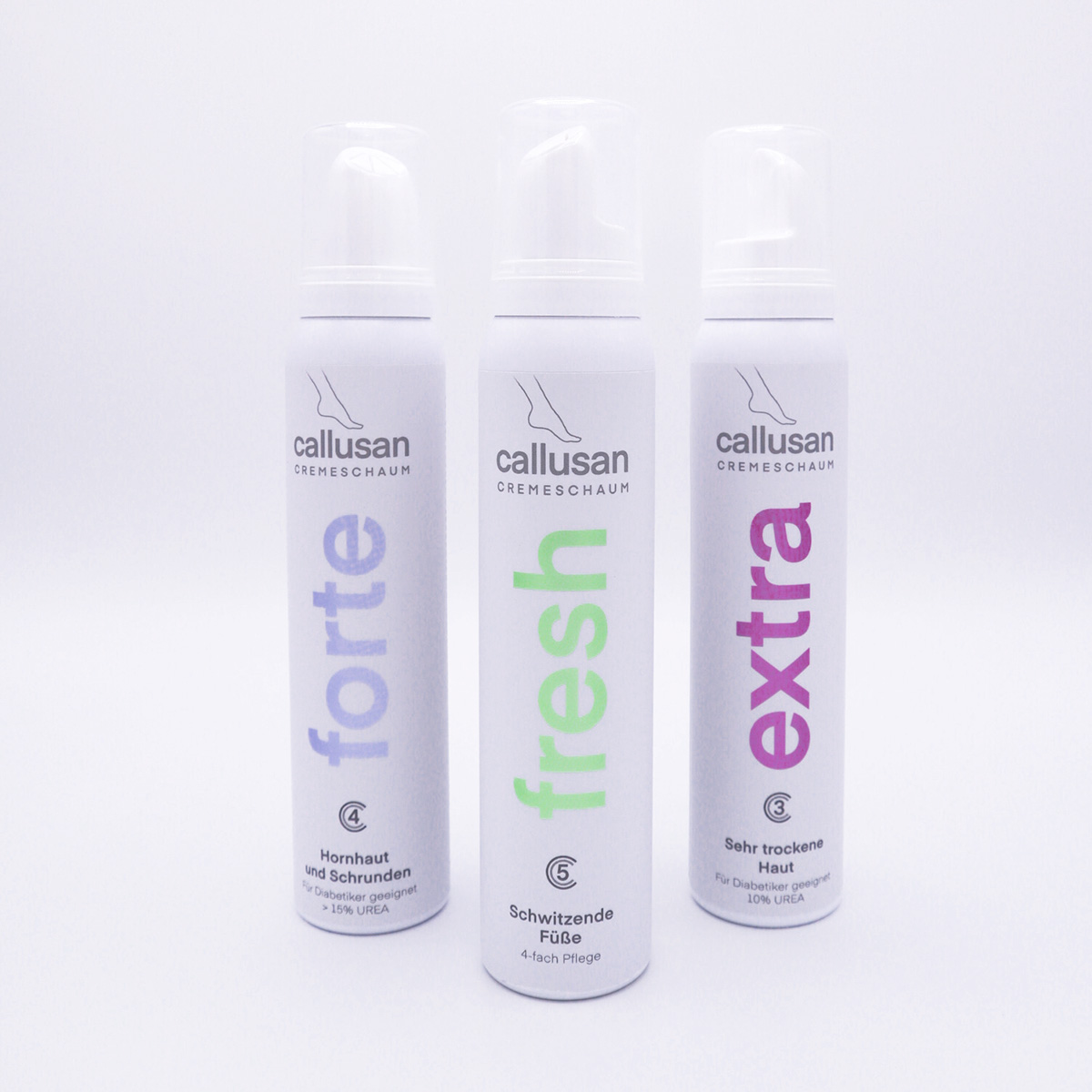 Callusan EXTRA vaahtovoide 125ml - kuivalle ja herkälle iholle - Image 3