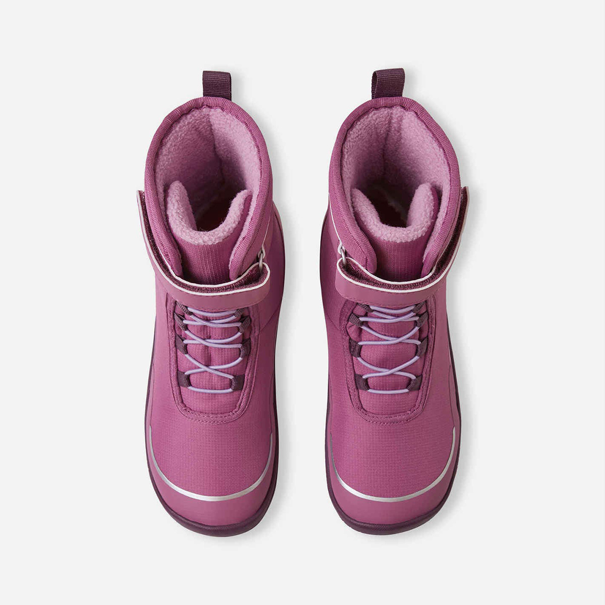 Lasten paljasjalkatalvikengät, Reimatec, Talvella Kids/Junior, Red Violet - Image 8